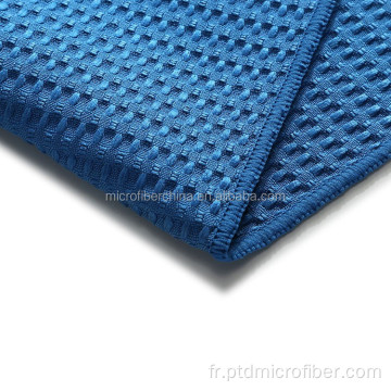 Tissu de fenêtre de gaufre en microfibre